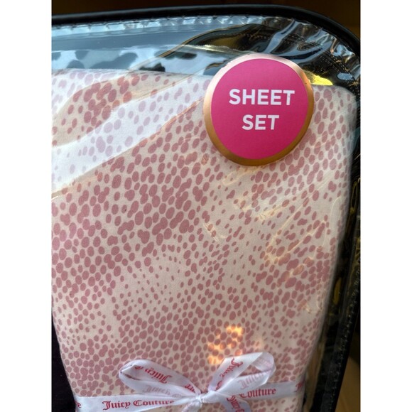 juicy couture black leopard  8 piece comforter bed in a bag - Picture 5 of 5